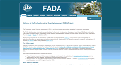 Desktop Screenshot of fada.biodiversity.be