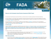Tablet Screenshot of fada.biodiversity.be
