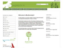 Tablet Screenshot of biodiversity.fi